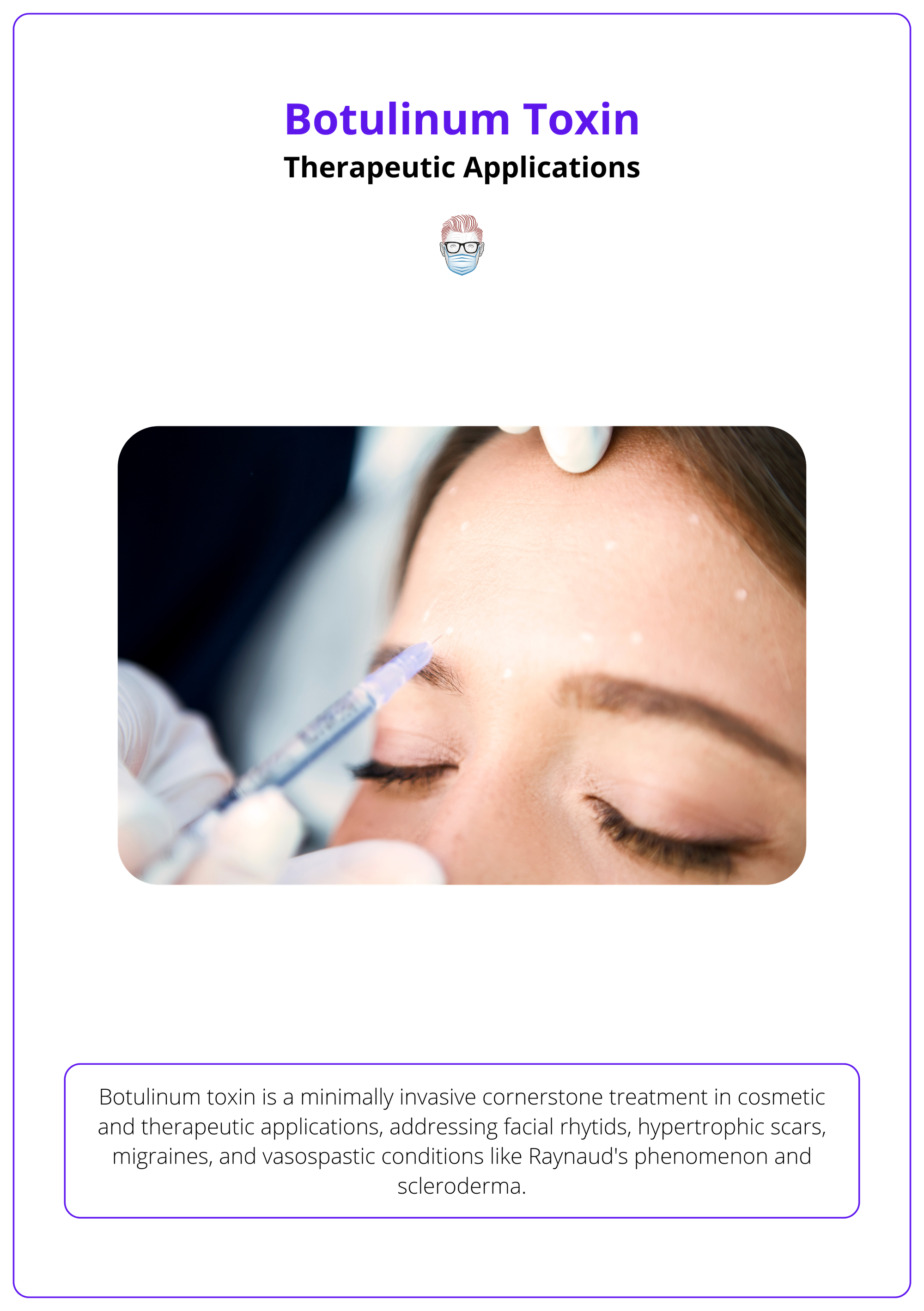 Cosmetic applications of Botox